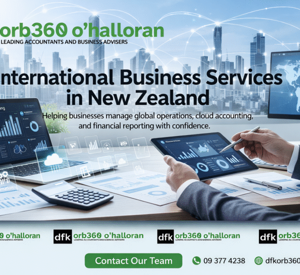 international business services in New Zealand for companies managing global operations and financial reporting