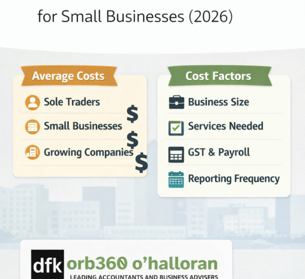 chartered accountants lower hutt cost infographic showing pricing factors and services for small businesses in New Zealand