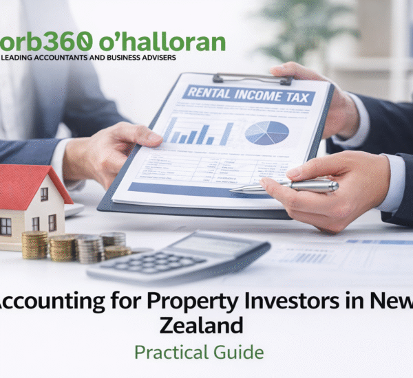 accounting for property investors in New Zealand guide by DFK ORB360 showing property investment financial reporting