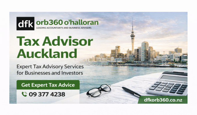 tax advisor Auckland business tax planning and advisory services by DFK ORB360