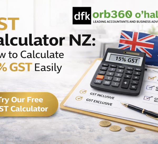 GST calculator NZ to calculate 15 percent goods and services tax in New Zealand