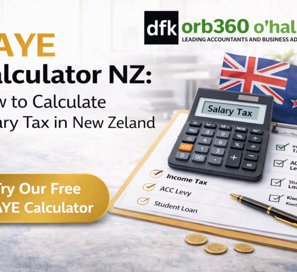 PAYE calculator NZ to calculate salary tax and payroll deductions in New Zealand