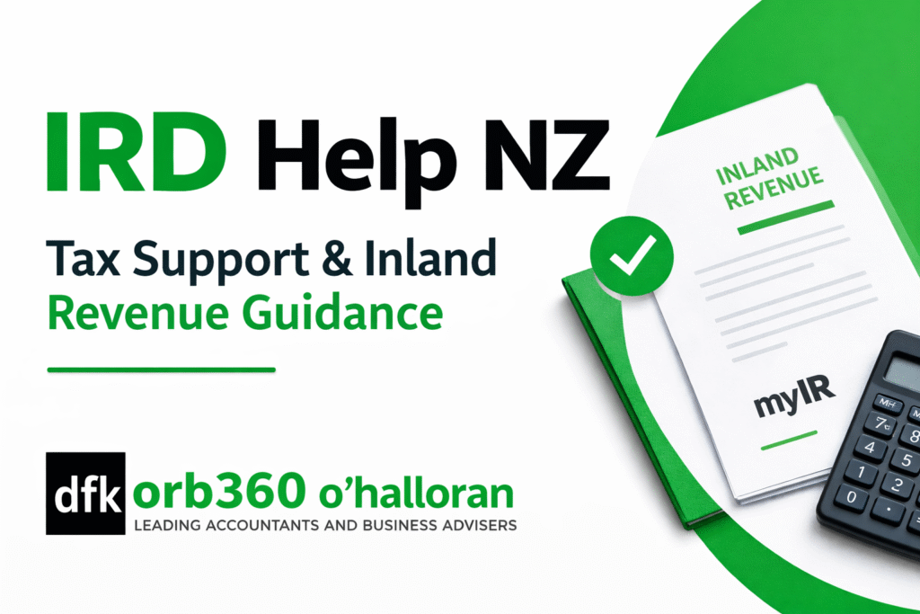IRD help NZ guide explaining Inland Revenue support and tax compliance in New Zealand