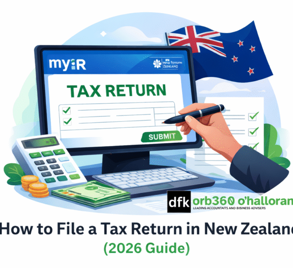 How to file a tax return in New Zealand using myIR – 2026 guide by DFK Orb360 O'Halloran Chartered Accountants