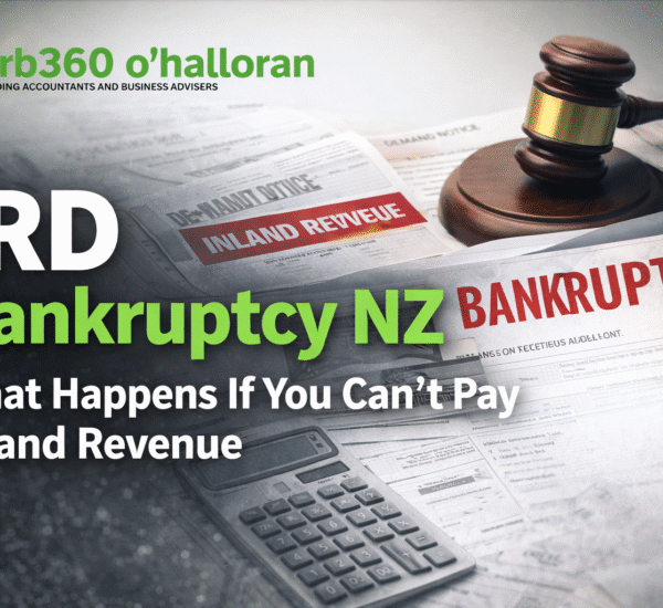 IRD bankruptcy NZ guide 2026 – what happens if you cannot pay Inland Revenue by DFK Orb360 O'Halloran Chartered Accountants