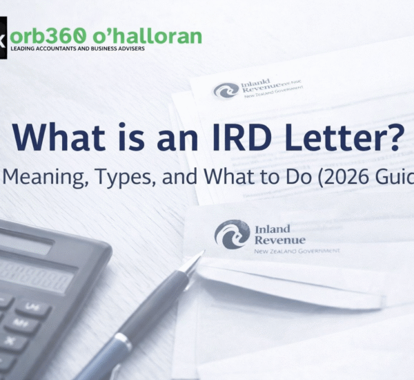IRD letter NZ meaning types and what to do after receiving a tax notice in New Zealand by DFK Orb360