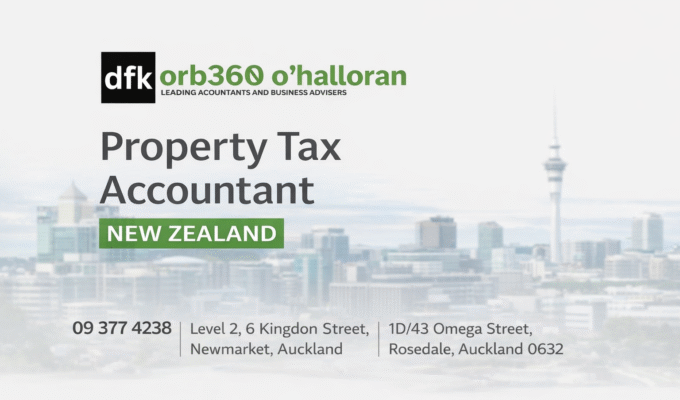 property tax accountant New Zealand services by DFK ORB360 O’Halloran