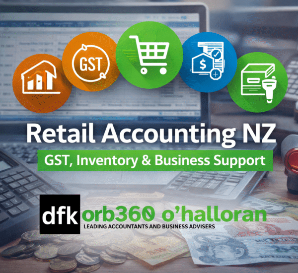 Retail accounting NZ services for GST, inventory and financial management – DFK Orb360