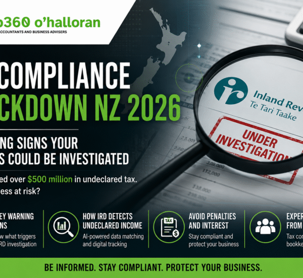 IRD compliance crackdown NZ 2026 warning signs and tax investigation support by DFK Orb360