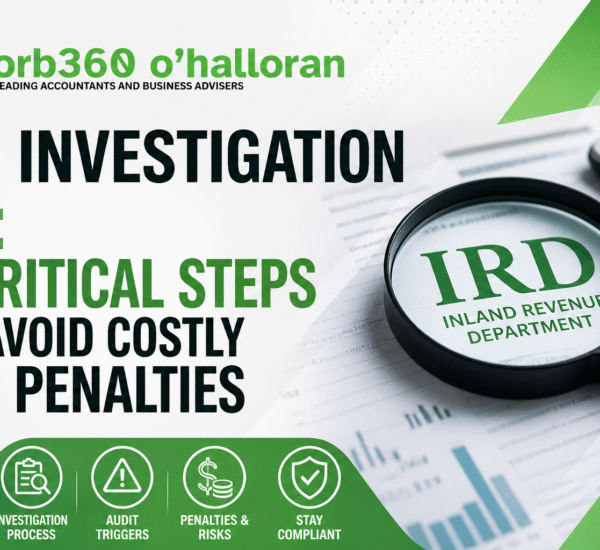 “IRD investigation NZ process with audit steps and penalties explained by DFK Orb 360”