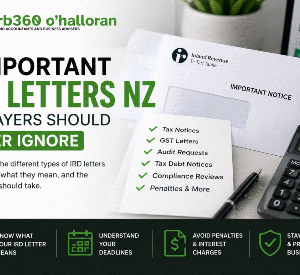 7 important IRD letters NZ taxpayers should never ignore including tax notices GST letters audit requests and tax debt notices