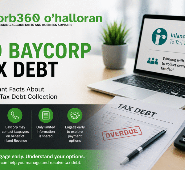 IRD Baycorp tax debt collection New Zealand.