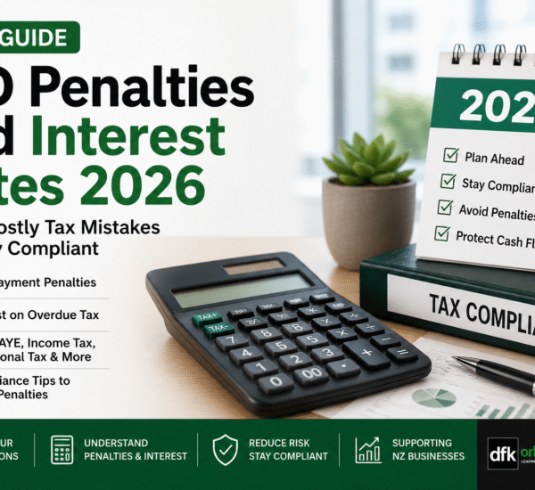 IRD Penalties and Interest Rates 2026 guide for New Zealand businesses and taxpayers