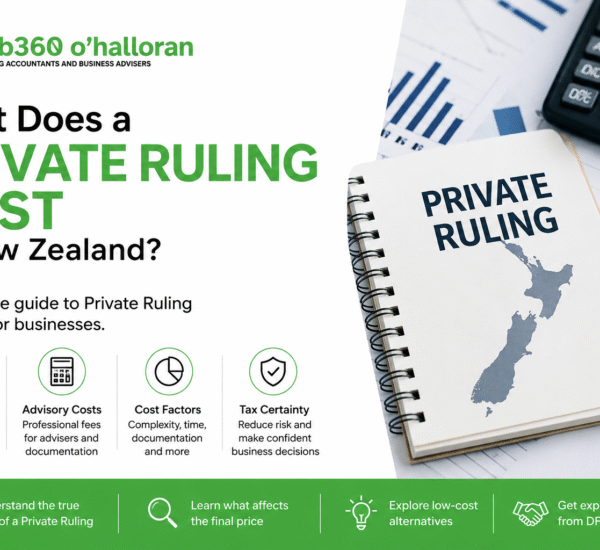 Private Ruling Cost NZ guide explaining Inland Revenue fees, advisory costs, and factors affecting the cost of obtaining a Private Ruling in New Zealand