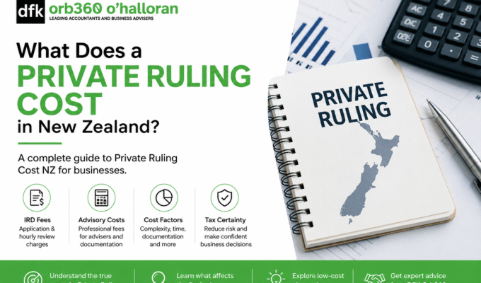 Private Ruling Cost NZ guide explaining Inland Revenue fees, advisory costs, and factors affecting the cost of obtaining a Private Ruling in New Zealand