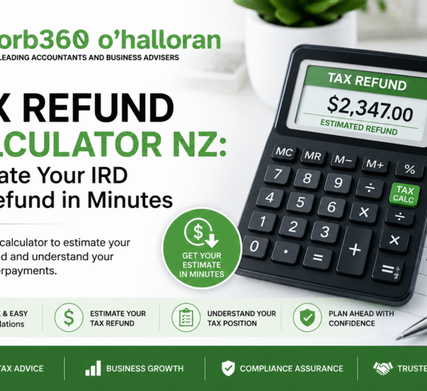 Tax Refund Calculator NZ: Estimate Your IRD Tax Refund in Minutes with DFK Orb360