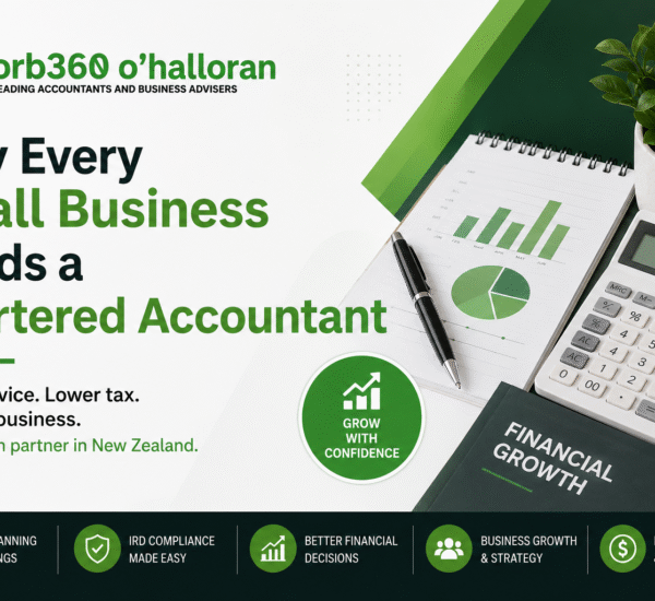 Why Every Small Business Needs a Chartered Accountant in New Zealand – DFK Orb360 accounting and business advisory services for SMEs.