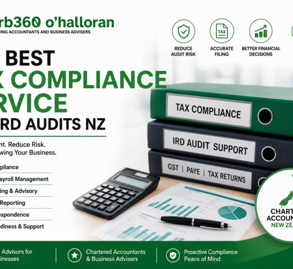 Best Tax Compliance Service for IRD Audits NZ by DFK Orb360, helping New Zealand businesses with GST compliance, PAYE, tax planning, IRD audit support, financial reporting, and ongoing tax compliance services.