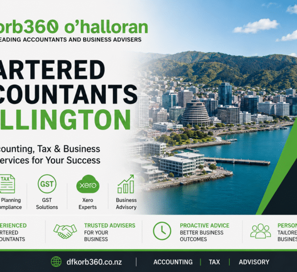 Accountants in Wellington providing business advisory, tax planning, GST, financial reporting, and accounting services for New Zealand businesses.