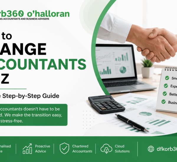 How to Change Accountants in NZ – DFK Orb360 step-by-step guide showing how New Zealand businesses can switch accountants with a simple, secure and hassle-free transition.