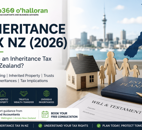 Inheritance Tax NZ guide explaining estate planning, inherited property, trusts, and wealth transfer in New Zealand.