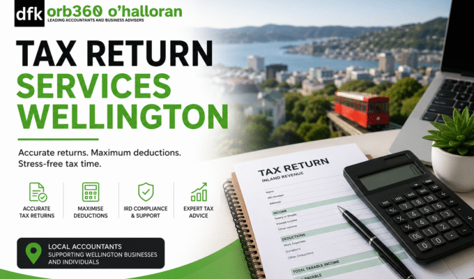 Tax Return Services Wellington by DFK Orb360 for individuals and businesses