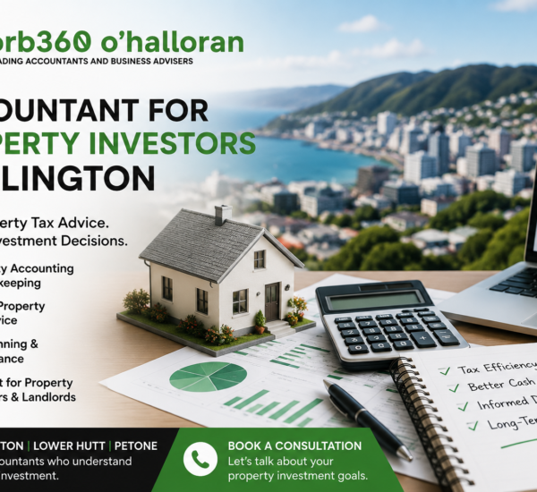 Accountant for property investors in Wellington – DFK Orb360