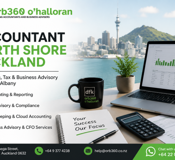 Accountant North Shore Auckland - DFK Orb360 O’Halloran Albany office