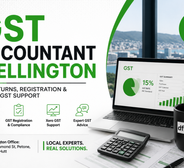 GST accountant Wellington providing GST returns, registration and expert GST support
