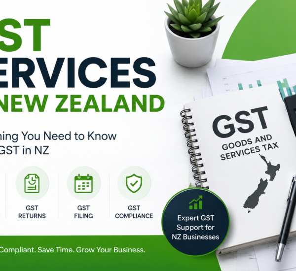 GST services in New Zealand covering GST registration, returns, filing and compliance