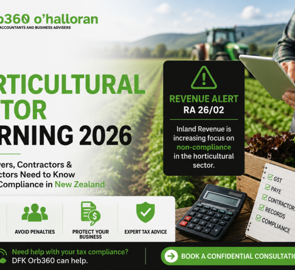 IRD horticultural sector warning 2026 for growers, contractors and subcontractors in New Zealand