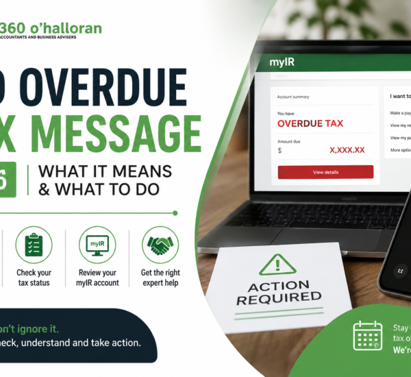 IRD overdue tax message 2026 guide by DFK Orb360 O’Halloran