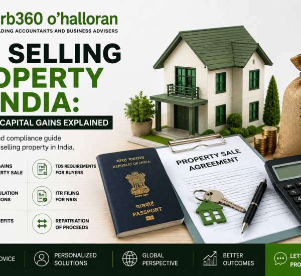 NRI selling property in India tax TDS and capital gains explained