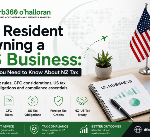 NZ resident owning a US business and managing New Zealand tax and compliance obligations
