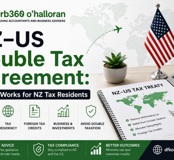NZ-US Double Tax Agreement for New Zealand tax residents