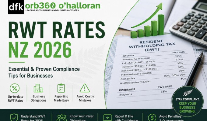 RWT rates NZ 2026 and business tax compliance guide