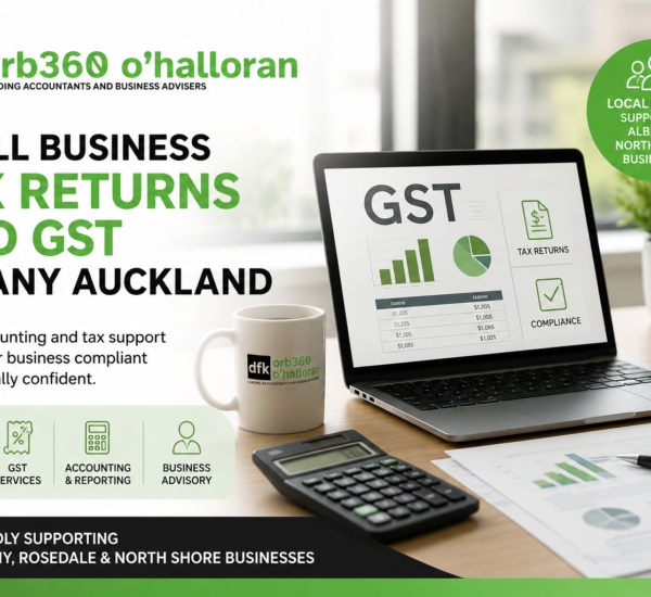 Small business tax returns and GST Albany Auckland