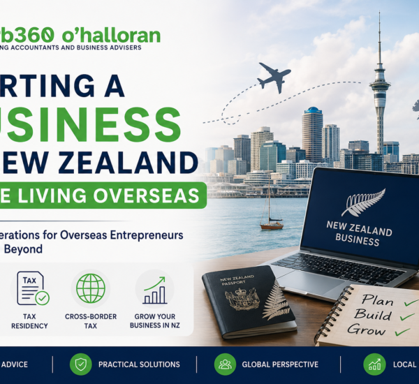 Starting a Business in New Zealand While Living Overseas – DFK Orb360 O’Halloran