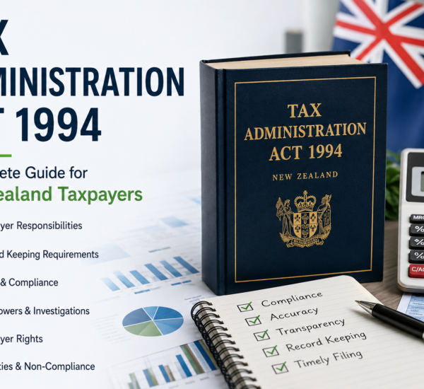 Tax Administration Act 1994 guide by DFK Orb360 explaining Inland Revenue compliance, business tax obligations, audits, record keeping, and governance for New Zealand businesses.