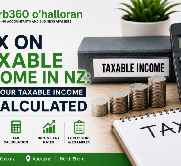 Tax on taxable income in New Zealand explained by DFK Orb360