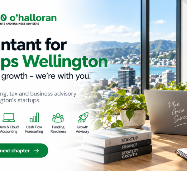 Accountant for startups Wellington services by DFK Orb360 O’Halloran