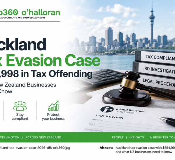 Auckland tax evasion case involving $554,998 in tax offending and key tax compliance lessons for NZ businesses