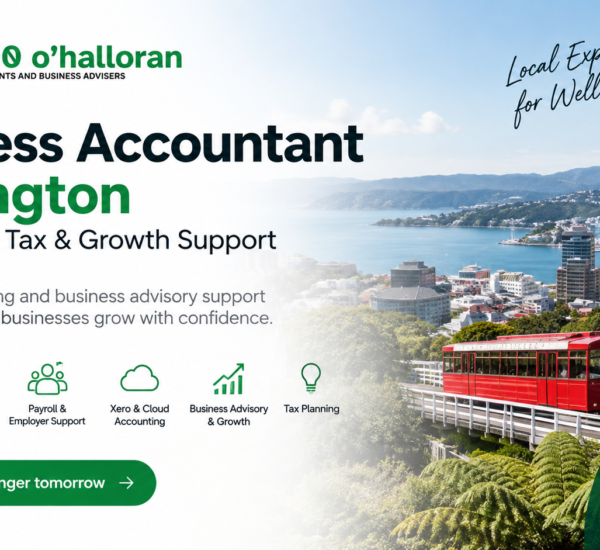 Business Accountant Wellington services by DFK Orb360 O’Halloran