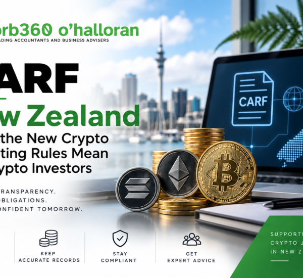 CARF New Zealand crypto reporting rules for crypto investors