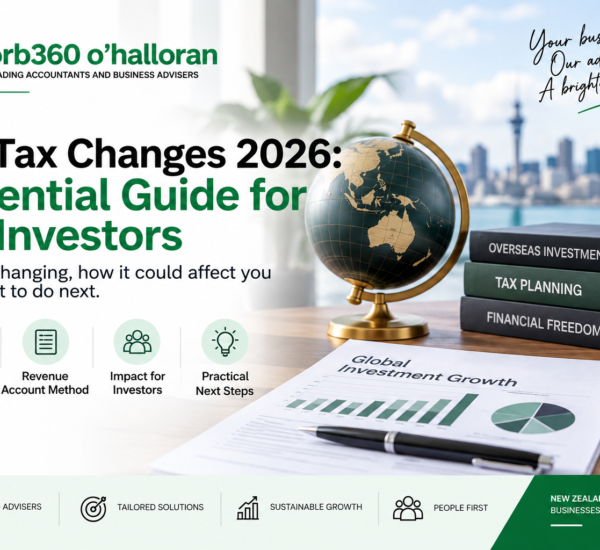 FIF tax changes 2026 and proposed overseas investment tax rules for NZ investors