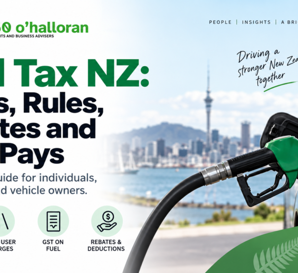 Fuel Tax NZ rates, rules, rebates and business vehicle expenses