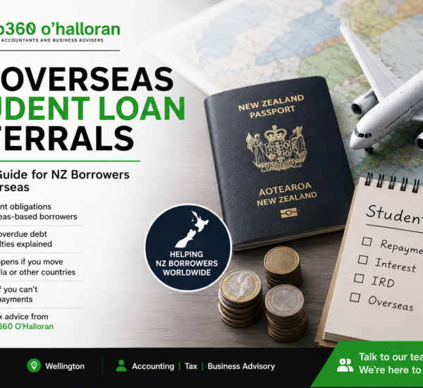 IRD overseas student loan referrals guide for NZ borrowers living overseas