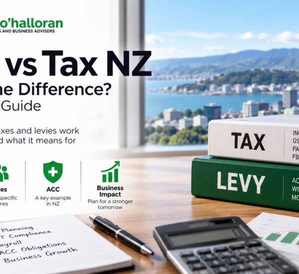 Levy vs tax NZ explained for New Zealand businesses