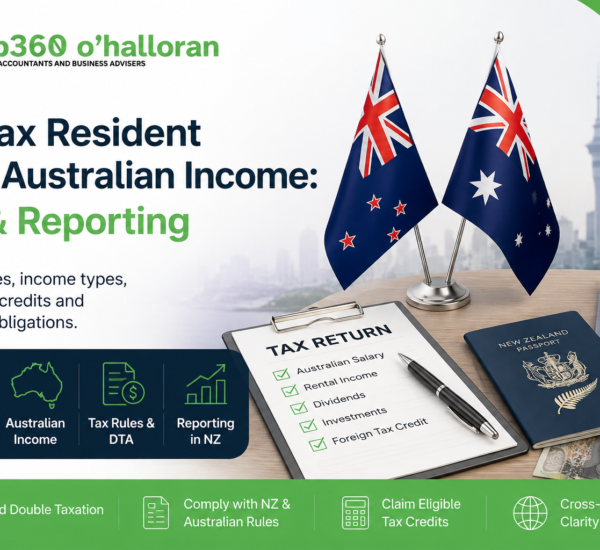 NZ tax resident with Australian income tax and reporting