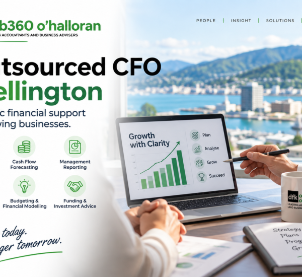 Outsourced CFO Wellington services by DFK Orb360 O’Halloran